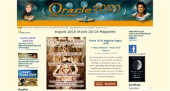 Desktop Screenshot of oracle20-20.com